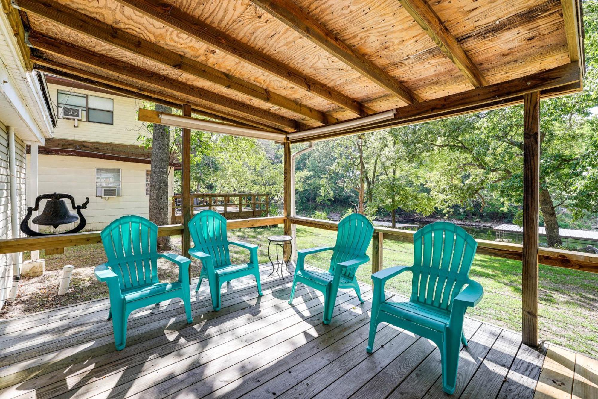 Grove Lakefront Cabin With Water And Dock Access! Luaran gambar